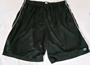 Pantaloncini Champion Uomo Maglia Nero Foderati Basket Palestra Logo - Taglia 2 XLT - Foto 1 di 6