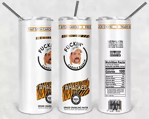 20oz skinny Stainless steel tumbler “Carole Baskin2” design - Picture 1 of 1