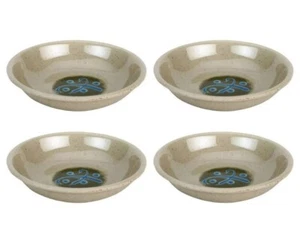 Green Melamine Soy Sauce Dipping Bowls Snack Side Dish Seasoning Dishes 2351x4 - Picture 1 of 1