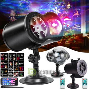 Christmas and Halloween Holiday LED Laser Light Projector House Landscape - Picture 1 of 47