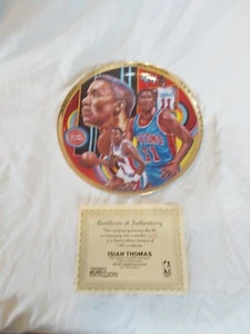 Isiah Thomas 10 inch Collector Plate With Certificate of Authenticity #202  H2 - Picture 1 of 2