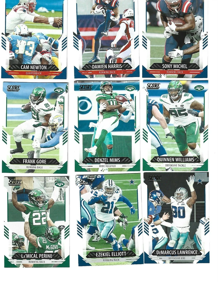 2021 score Football Cards 1-200 Complete Your Set buy MORE SAVE MORE - Image 1 of 1