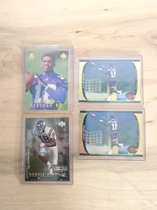Randy Moss 4 card combo Rookie set.2-1998 ud 197/ 1-coll.edge 157/1 -ud 97 - Picture 1 of 5
