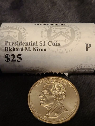 2016 P RICHARD M. NIXON  PRESIDENTIAL DOLLAR COIN bu uncirculated Cover