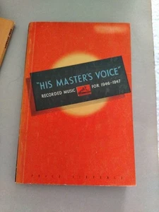 His Master's Voice Recorded Music 1946-47 - Picture 1 of 3