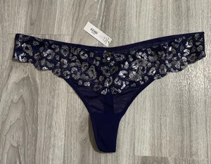 Ann Summers Sexy Lace Planet Thong Size 14 - New With Tags - Picture 1 of 5