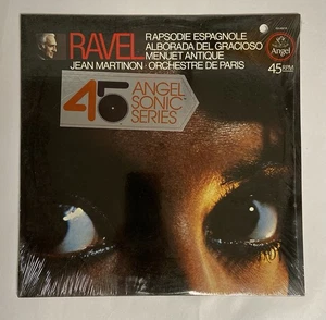 RAVEL - MARTINON, Paris - ANGEL SONIC SERIES 45-RPM QUAD ST LP IN SHRINK - Picture 1 of 2