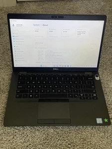 Dell Latitude 5400 14" ROM 16G NVME 256 GB SSD,  Intel Core i5-8365U 8th. Gen - Picture 1 of 6