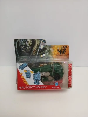 Transformers Age of Extinction Autobot Hound One-Step Changer Distressed Card  - Image 1 of 4