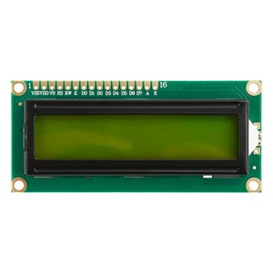 LCD 1602 Gelb 16x2 LCD1602 Zeichenmodul Display Bildschirm für Arduino HD44780 - Bild 1 von 10