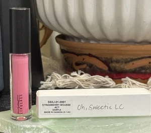 Strawberry Mousse Mac OH SWEETIE LIPCOLOUR Discontinued Rare - Bild 1 von 4