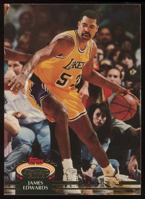 1992-93 Stadium Club James Edwards Los Angeles Lakers #227 - Image 1 of 2