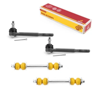 Outer Tie Rod End & Front Sway Bar Link Kit for 1978-1981 Buick Century 4 PCS - Image 1 of 4