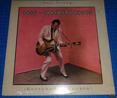 NEIL YOUNG и шокирующие розы каждый рокин - Geffen GHS 4013 запечатанный - Изображение 1 из 2