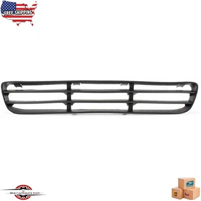 Fits 1999-2005 Volkswagen Jetta New Front Center Bumper Grille Textured Plastic Foto 1 de 4