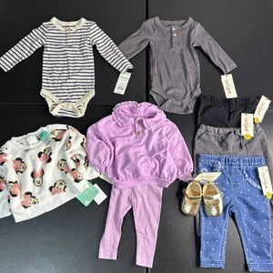 Baby Clothes Lot 3-6 Months Lot New Clothes Lot Of 8 ✅✅ - Picture 1 of 7
