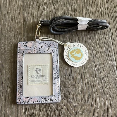 Spartina 449 ID Pouch Lanyard Parade Ditzy Floral NWT NEW - Image 1 of 4