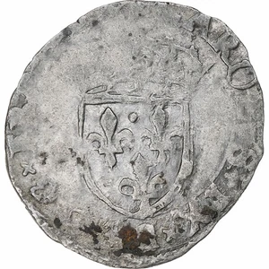 [#1281495] France, Charles IX, Sol Parisis, 1569, Montpellier, Billon, VF - Picture 1 of 2