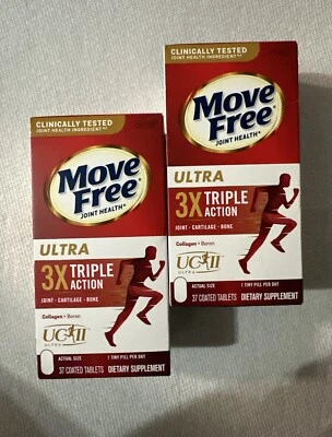 2 Pack Move Free Ultra Joint Health Triple Action 30ct Ex 03/27 - Image 1 of 3