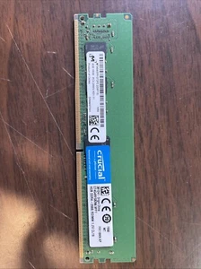 Crucial 4GB 288-Pin DDR4 ECC Registered DDR4 2666 Server Memory CT4G4RFS8266 - Picture 1 of 2