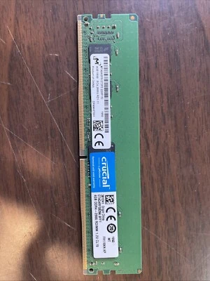 Crucial 4GB 288-Pin DDR4 ECC Registered DDR4 2666 Server Memory CT4G4RFS8266 - Image 1 of 2