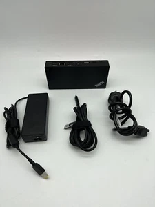 Lenovo Dockingstation ThinkPad USB-C Dock Gen2 90W 40AS OHNE USB C KABEL ! - Bild 1 von 7