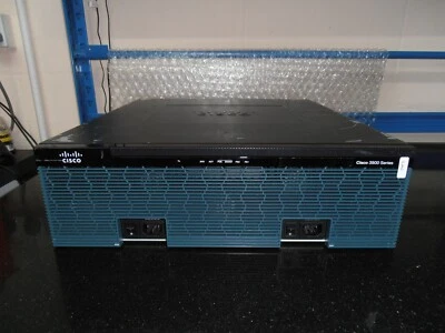 CISCO3945 with C3900-SPE150/K9 &  PSU ipbaseK9 License - Image 1 of 4