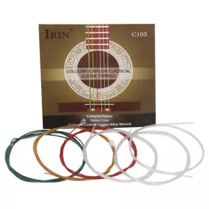 C105 Corde per chitarra nylon nucleo rivestito in lega di rame ferita per classe acustica I1 - Foto 1 di 10
