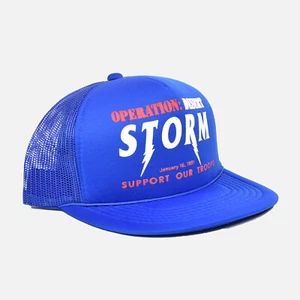 Vintage Operation Desert Storm 1991 Support Our Troops War Military Snapback Hat - Picture 1 of 5
