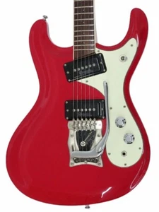 Mosrite Super Excellent '65 Used Basswood body Red w/Hard case - Picture 1 of 9