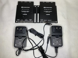 Crestron HDMI Category Cable Transmitter/Receiver HD-TX-101-C-E HD-RC-101-C-E - Picture 1 of 7
