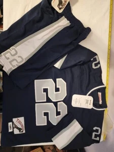 Emmitt Smith Set Jersey & Shorts NEW NWT Youth Small 6 Dallas Cowboys Shirt Pant - Picture 1 of 4