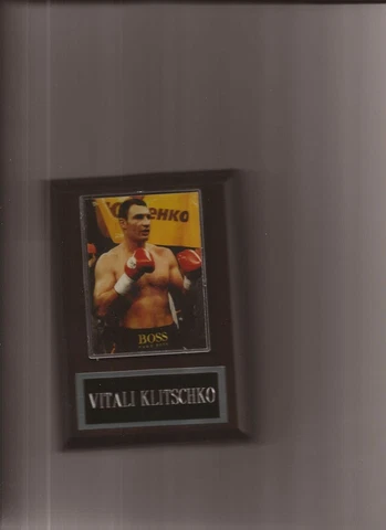 VITALI KLITSCHKO PLAQUE BOXING CHAMPION PLAQUE Cover