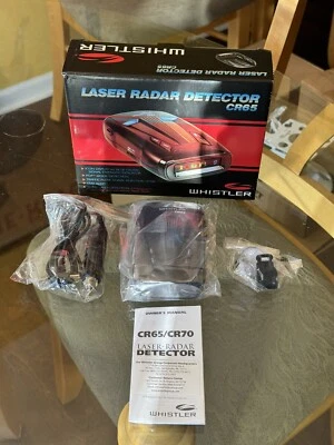 WHISTLER Laser Radar Detector CR65 NEW OVERSTOCK,SAVE BIG - Image 1 of 4