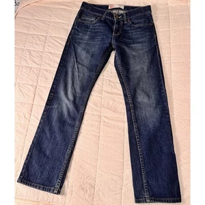 Levi's 511 Slim Jeans Dark Wash Denim Pants Kids Size 12 Regular - Picture 1 of 5