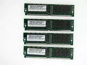 4x 32MB FPM 8Mx36 Parity 72-pin RAM SIMM 128MB 60ns Fast Page Memory - Picture 1 of 1