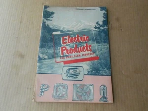 1955 Electric Products for Home Farm Industry Catalog Wellworth Trading Dayton - Picture 1 of 17
