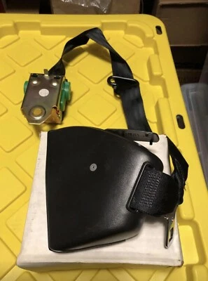 NOS Camaro IROC Firebird Convertible Black Front Driver Side Seat Belt 1987-1992 - Image 1 of 4