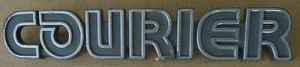 1979 1980 Ford Courier Fender Emblem Name Plate Badge 3874 69 053 - Picture 1 of 2