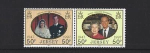 JERSEY 1997 ROYAL GOLDEN WEDDING UNMOUNTED MINT, MNH - Bild 1 von 1