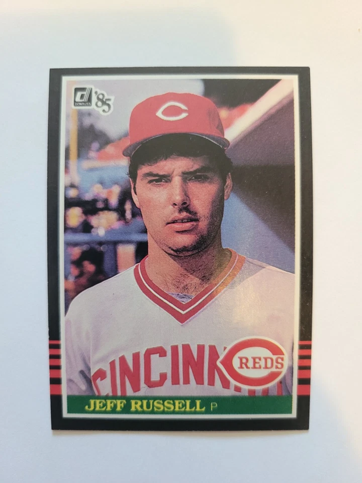 1985 DONRUSS JEFF RUSSELL #487 NM - Image 1 of 1
