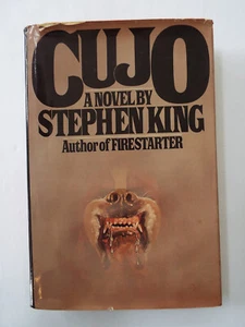 Cujo by Stephen King 1981 1st Edition HC/DJ $13.95 Hardcover Book - Imagen 1 de 15