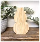 Wooden Snowman Unfinished blank wood shape Craft DYI Winter Christmas