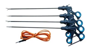 Juego de instrumentos de cable laparoscópico Maryland tijera intestinal fondo hierba 5 piezas 5 mm - Imagen 1 de 6