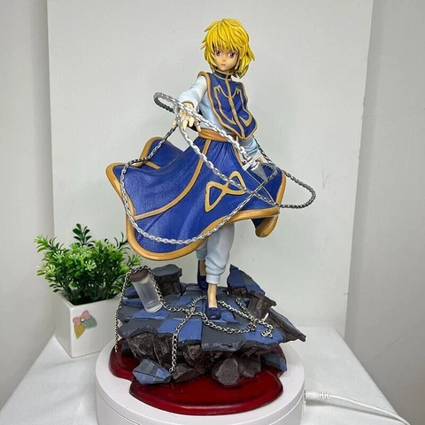 Hunter X Hunter Kurapika Chains Weapon Kurta Clan 23cm Anime Statue Figure Box Cover