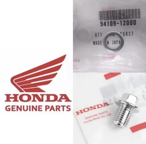 Genuine Honda Bolt, Drain, Plug 12x5 & Washer 12MM Fits: PCX SH125 Vision Forza - Picture 1 of 5