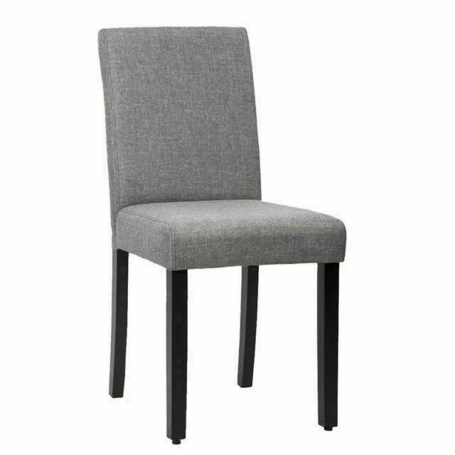 FDW FDC-FB164 Upholstered Dining Chairs - Gray