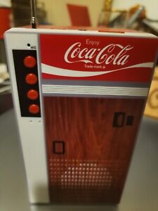 coke machine blue tooth speaker and radio
