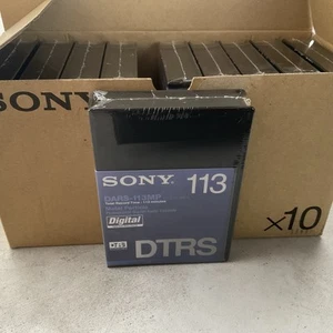 Sony 113min DTRS Metal Particle Professional Digital Audio Cassette (DARS-113MP) - Picture 1 of 2