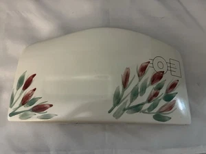 Wandtasche Keramik Blumen - Bild 1 von 9